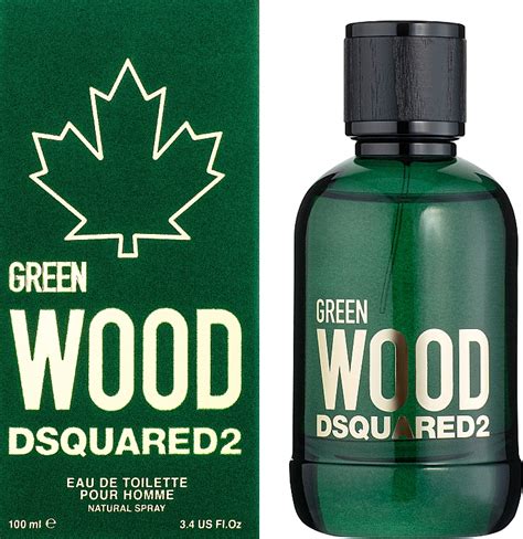 dsquared2 green wood pour homme.